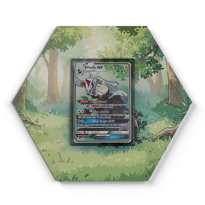 227/236 Silvally GX - Extended Artwork Pokemon Card Display