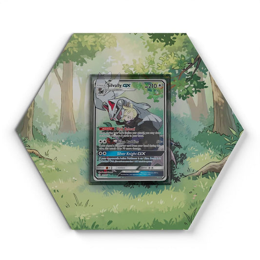 227/236 Silvally GX - Extended Artwork Pokemon Card Display