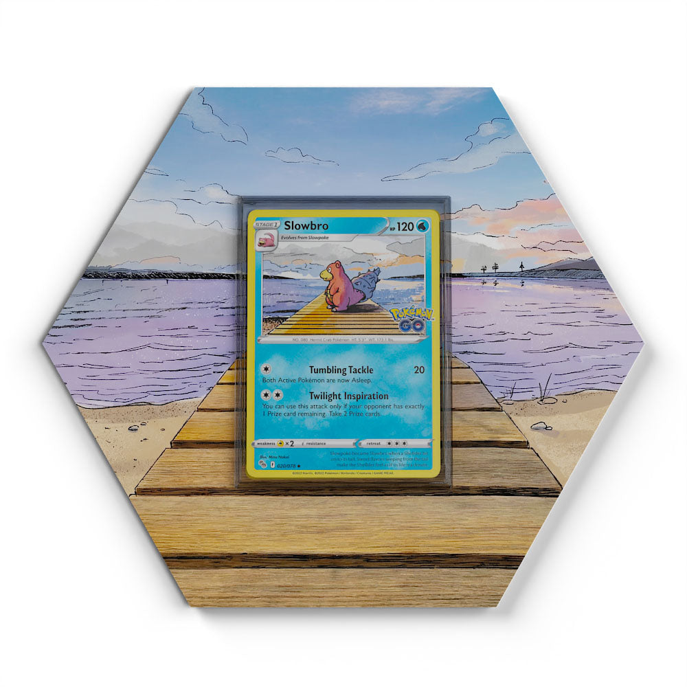 020/078 Slowbro  - Extended Artwork Pokemon Card Display
