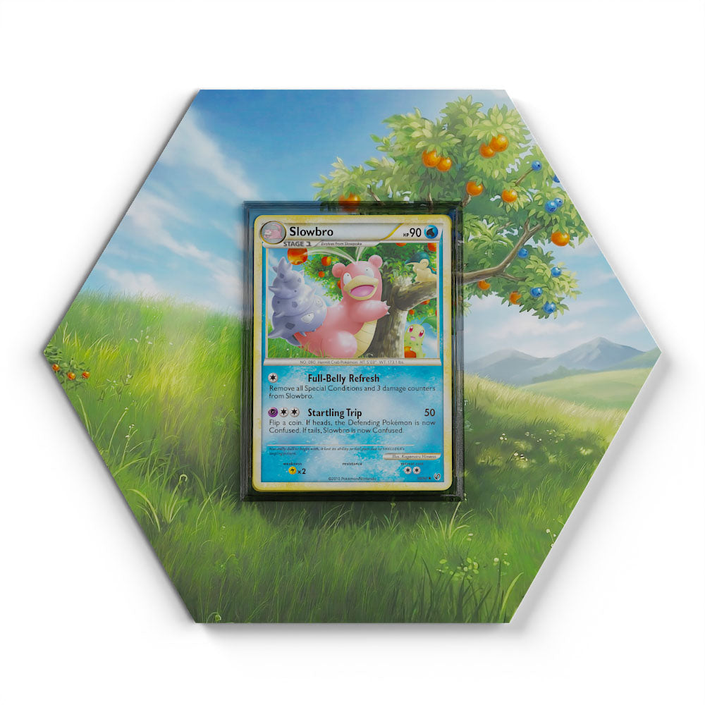 38/90 Slowbro  - Extended Artwork Pokemon Card Display
