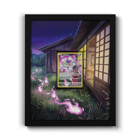 TG09 Spiritomb - Extended Artwork Framed Pokemon Card Display