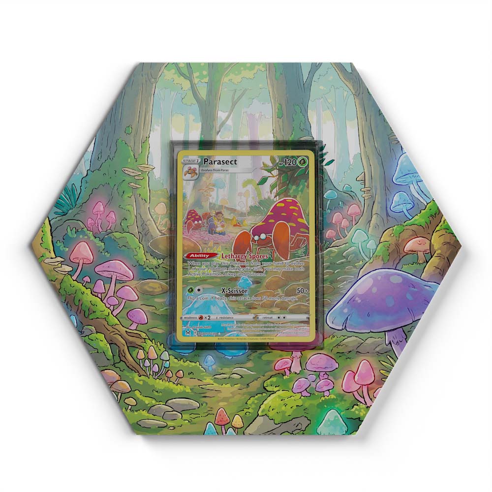 TG01/TG30 Parasect - Extended Artwork Pokemon Card Display
