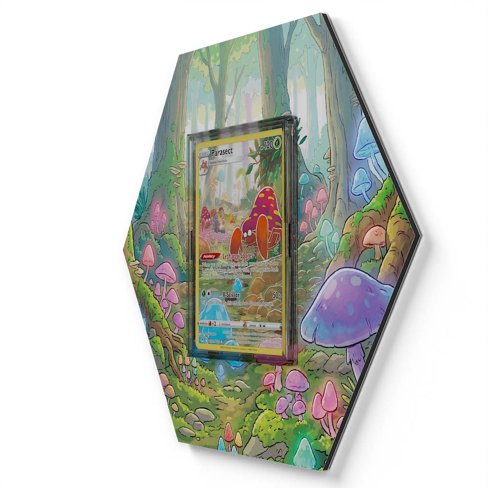 TG01/TG30 Parasect - Extended Artwork Pokemon Card Display