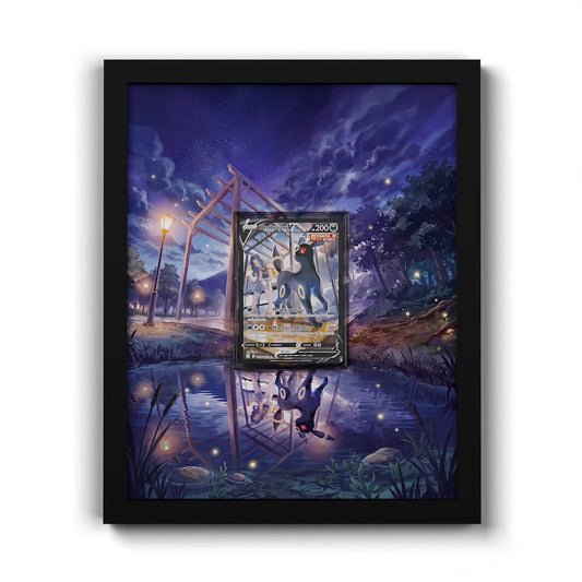 TG22/TG30 Umbreon V - Extended Artwork Framed Pokemon Card Display