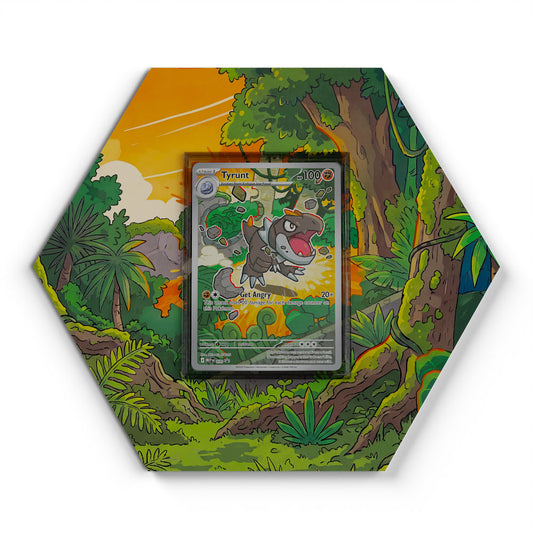 070 Tyrunt - Extended Artwork Pokemon Card Display