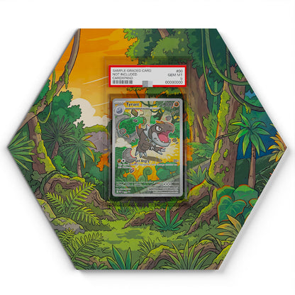 070 Tyrunt - Extended Artwork Pokemon Card Display