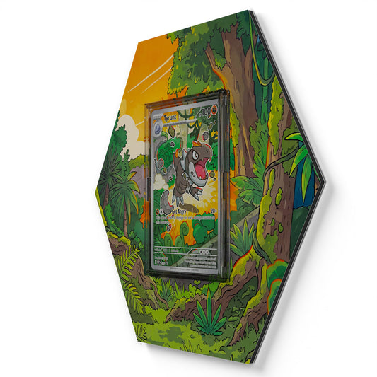 070 Tyrunt - Extended Artwork Pokemon Card Display