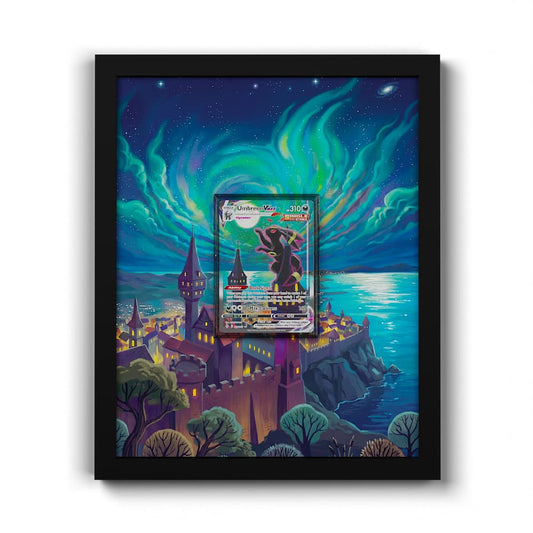 215/203 Umbreon VMAX - Extended Artwork Framed Pokemon Card Display