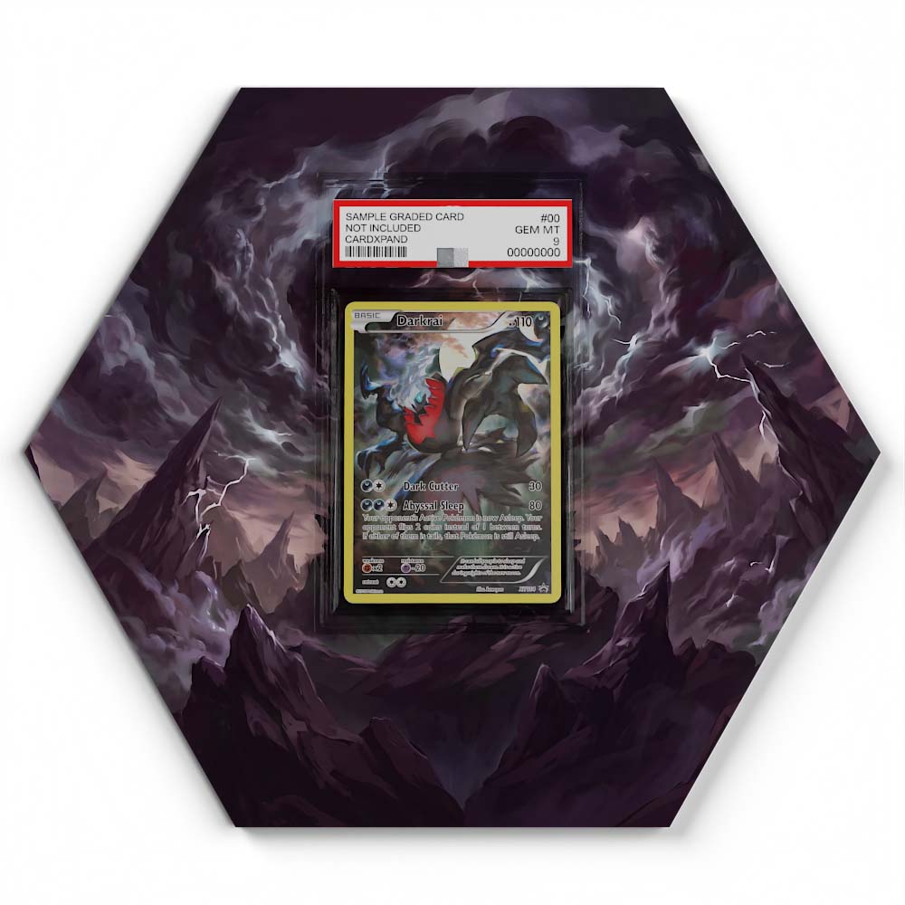 XY114 Darkrai - Extended Artwork Pokemon Card Display