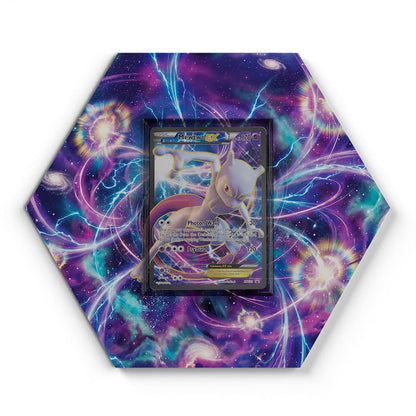XY125 Mewtwo - Extended Artwork Pokemon Card Display