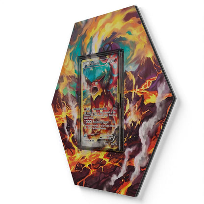 XY185 Volcanion - Extended Artwork Pokemon Card Display