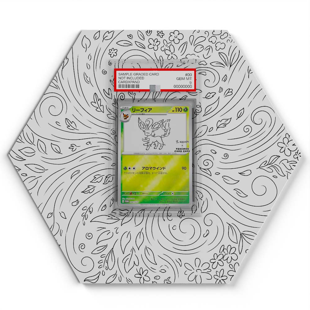 068 Leafeon - Extended Artwork Pokemon Card Display
