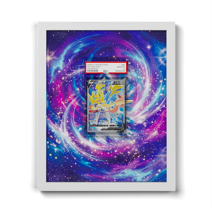 195/202 Zacian V - Extended Artwork Framed Pokemon Card Display