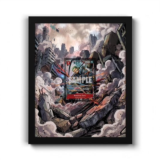 EB04-007 AA Zoro - Extended Artwork One Piece Card Frame