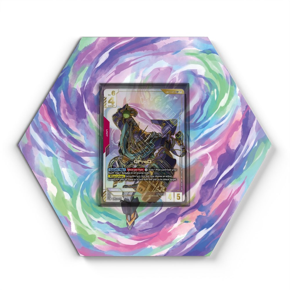 GD-03 GFred LR++ - Extended Artwork Gundam Card Display