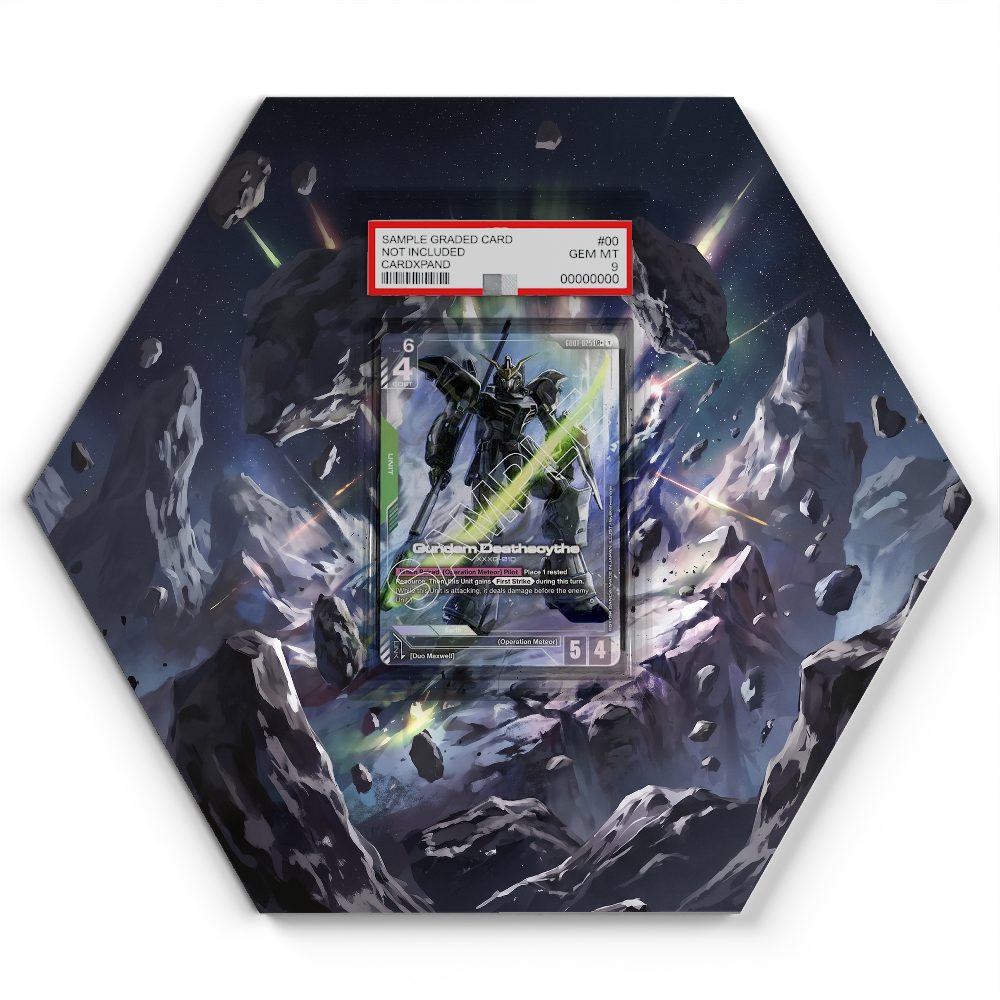 GD01-025 DeathScythe LR+ - Extended Artwork Gundam Card Display