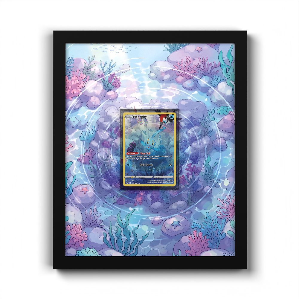 GG06/GG70 Manaphy - Extended Artwork Pokemon Card Frame