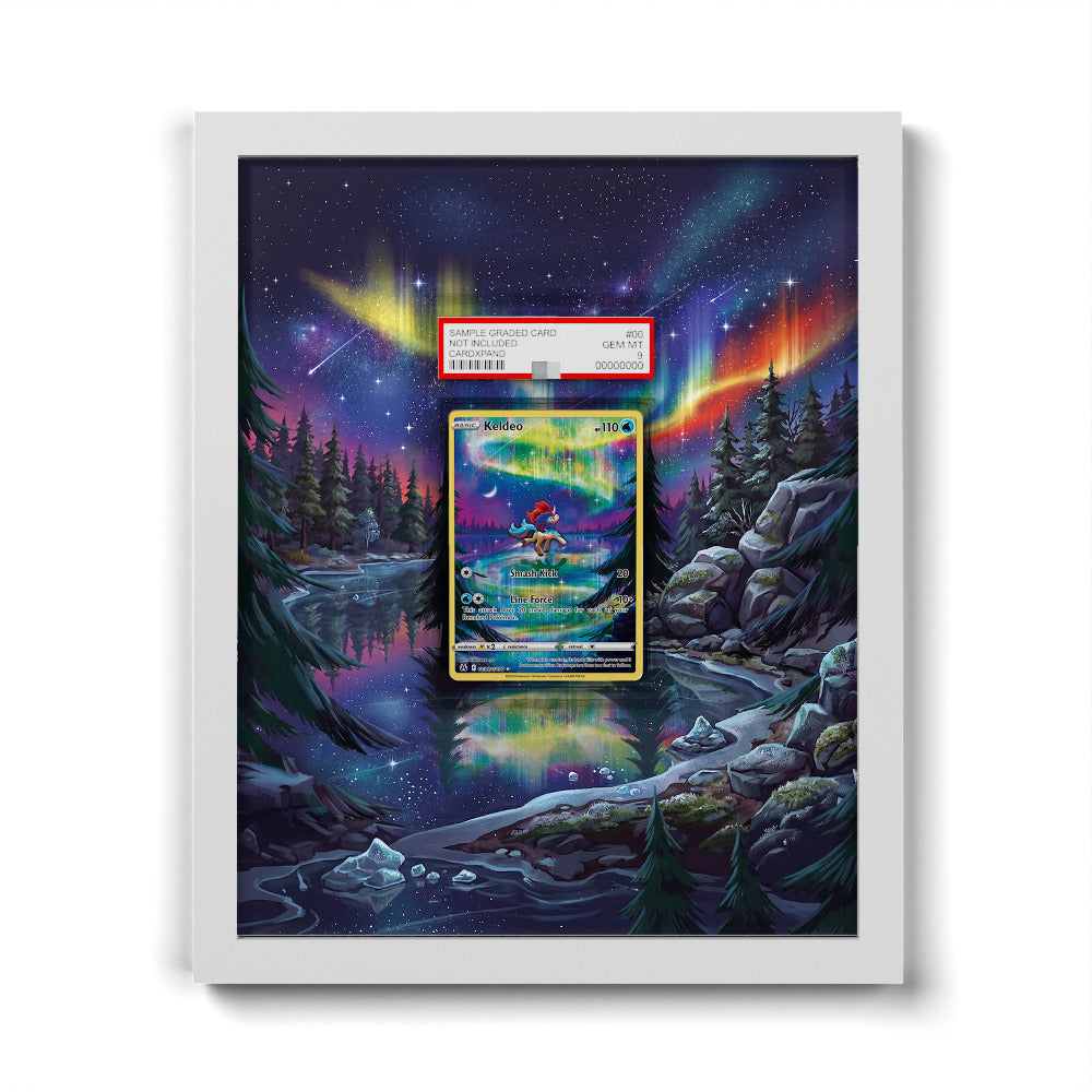 GG07/GG70 Keldeo - Extended Artwork Pokemon Card Frame