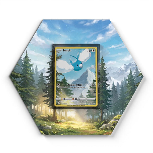 GG27/GG70 Swablu - Extended Artwork Pokemon Card Display
