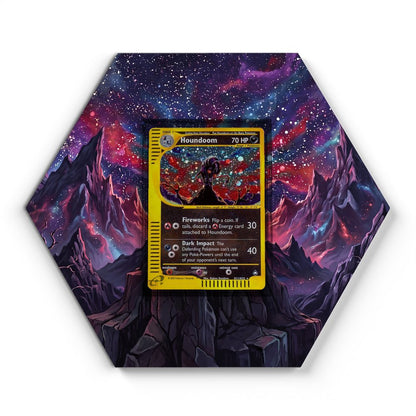 H11/H32 Houndoom - Extended Artwork Pokemon Card Display