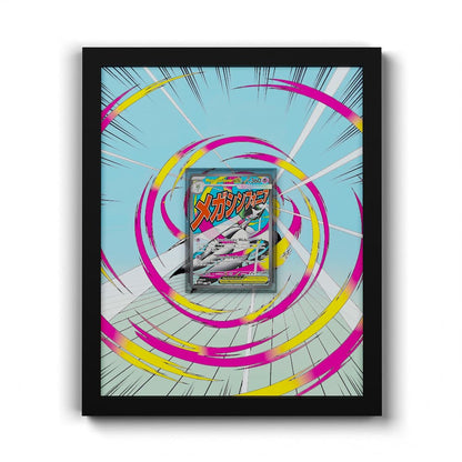 032 Mega Gardevoir EX - Extended Artwork Framed Pokemon Card Display