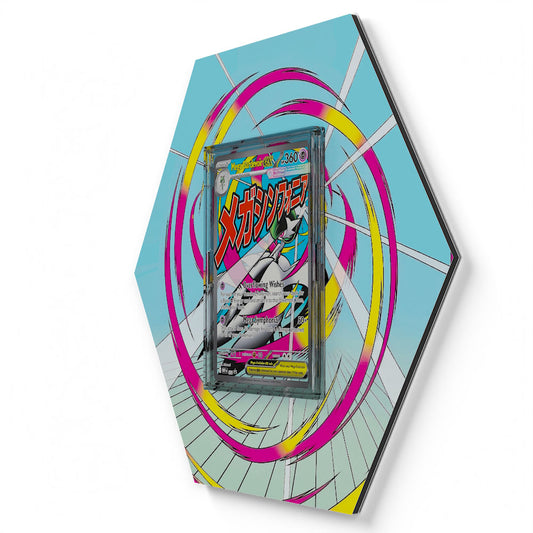 032 Mega Gardevoir EX - Extended Artwork Pokemon Card Display