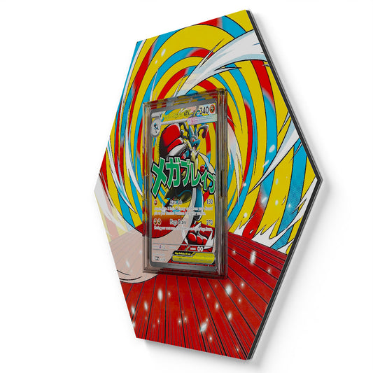 033 Mega Lucario EX - Extended Artwork Pokemon Card Display