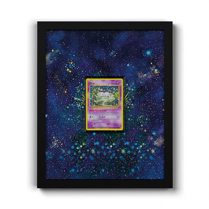 53/108 Mew - Extended Artwork Framed Pokemon Card Display