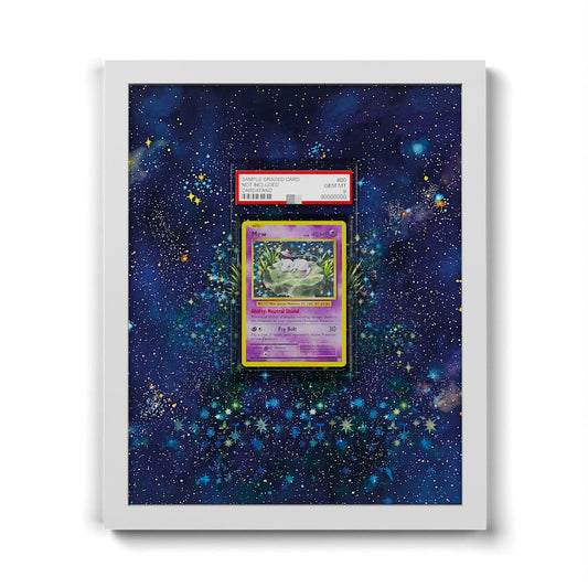 53/108 Mew - Extended Artwork Framed Pokemon Card Display