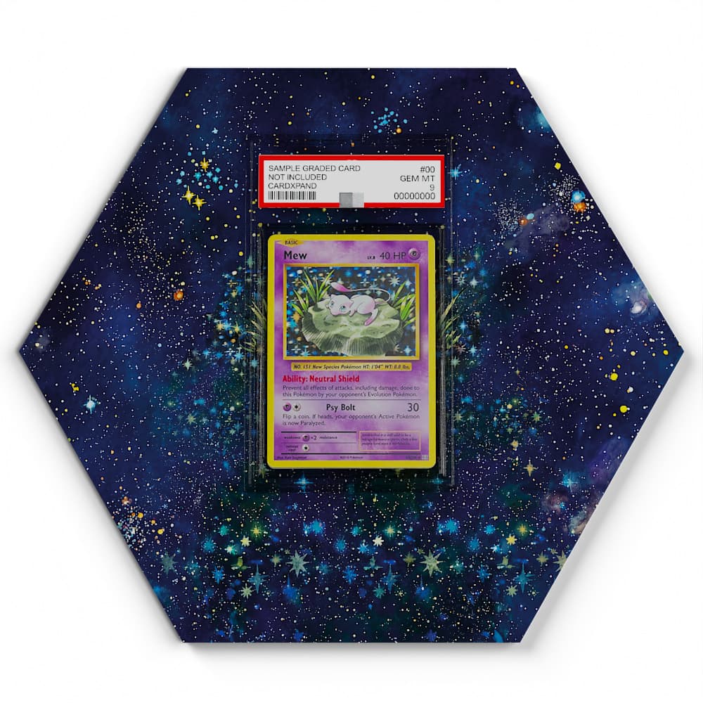 53/108 Mew - Extended Artwork Pokemon Card Display
