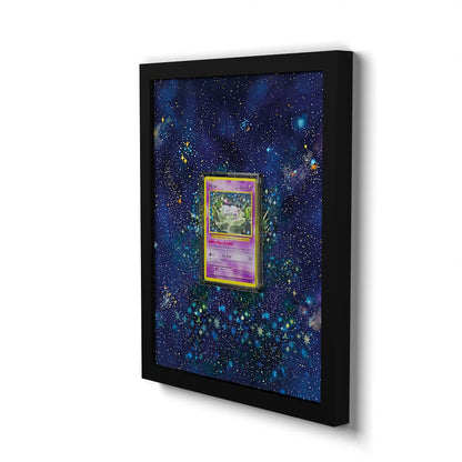 53/108 Mew - Extended Artwork Framed Pokemon Card Display