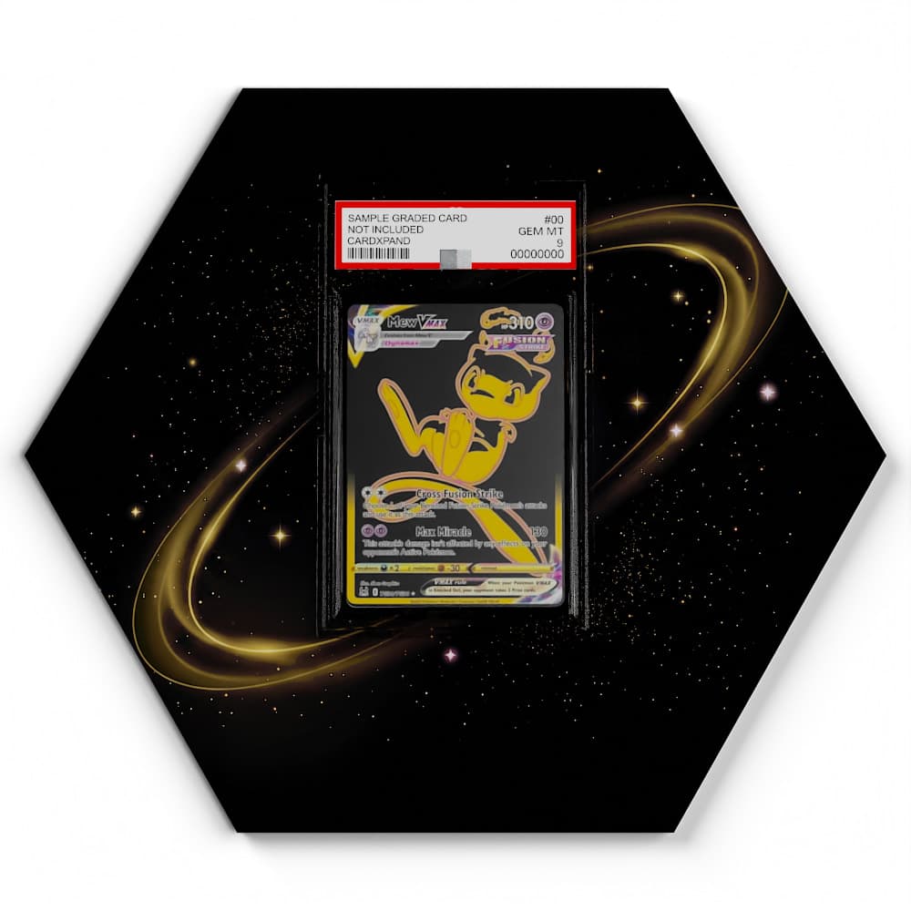 TG30 Mew VMAX - Extended Artwork Pokemon Card Display