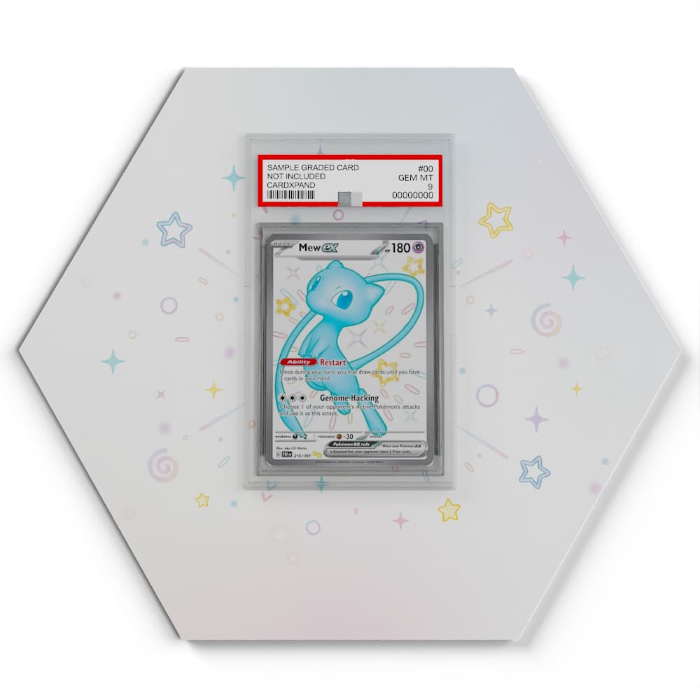 216/091 Mew EX - Extended Artwork Pokemon Card Display