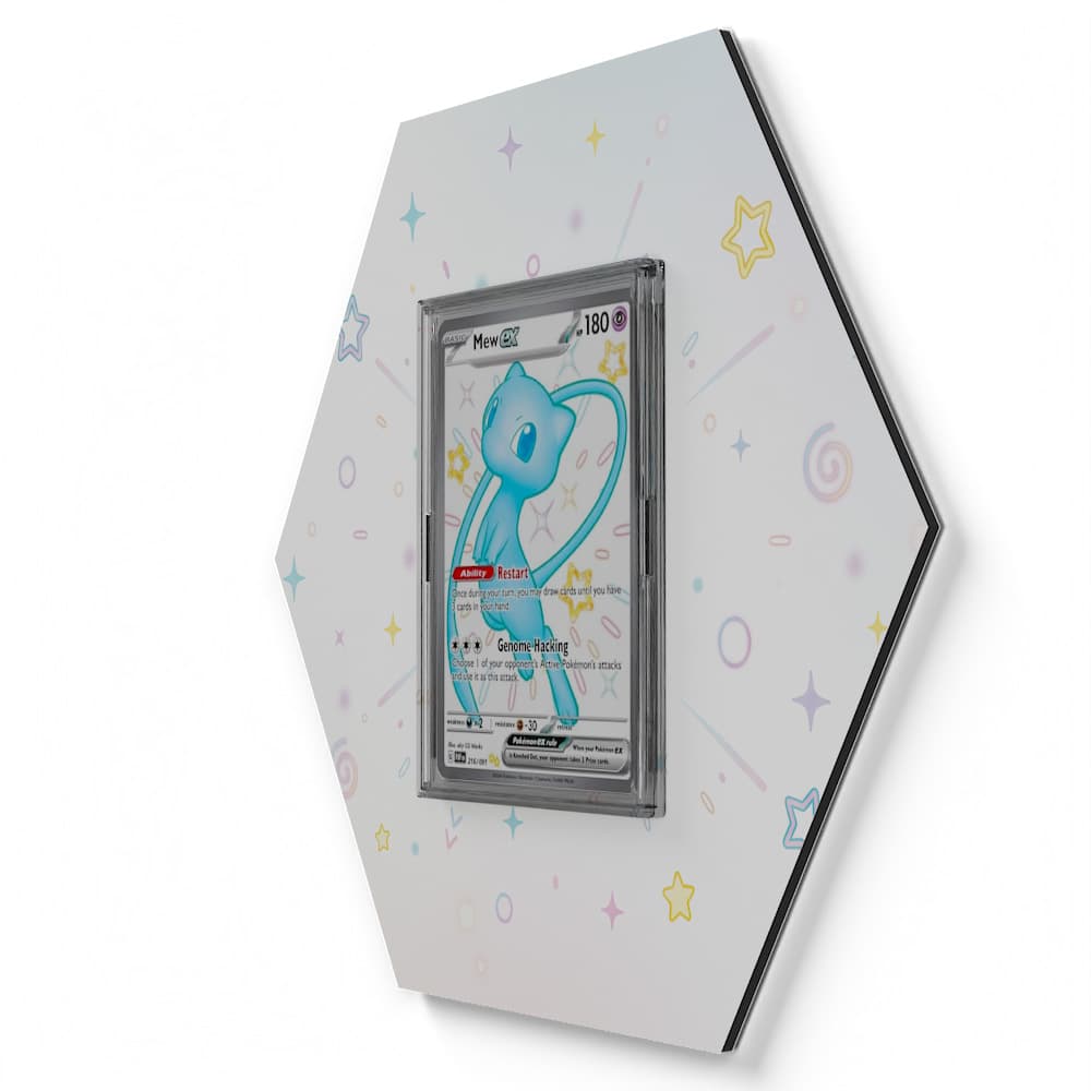 216/091 Mew EX - Extended Artwork Pokemon Card Display