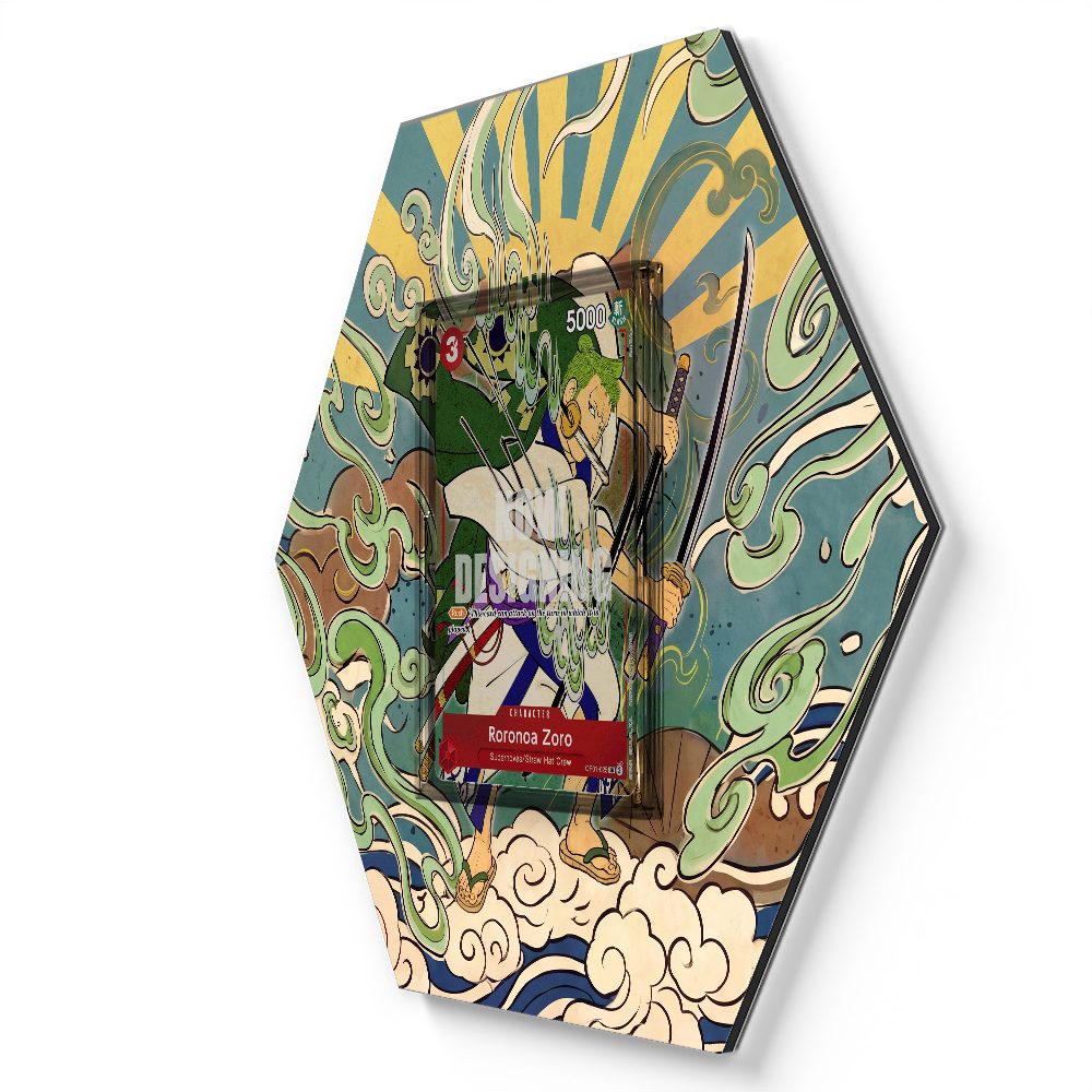 OP01-025 Roronoa Zoro (1st Anniversary) - Extended Artwork One Piece Card Display