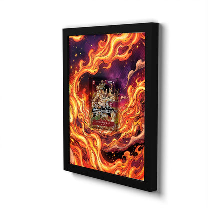 OP02-013 SR Portgas D. Ace - Extended Artwork One Piece Card Frame