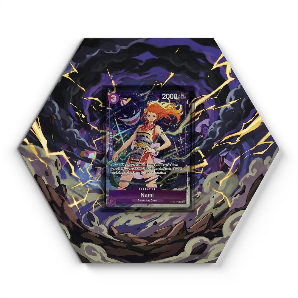 OP09-070 Nami - Extended Artwork One Piece Card Display