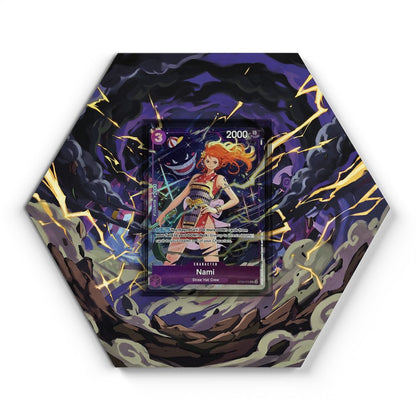 OP09-070 Nami - Extended Artwork One Piece Card Display