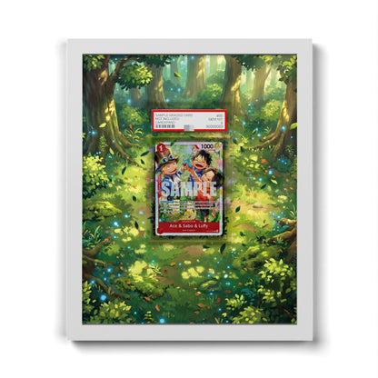 OP13-007 SR Ace & Sabo & Luffy - Extended Artwork One Piece Card Frame