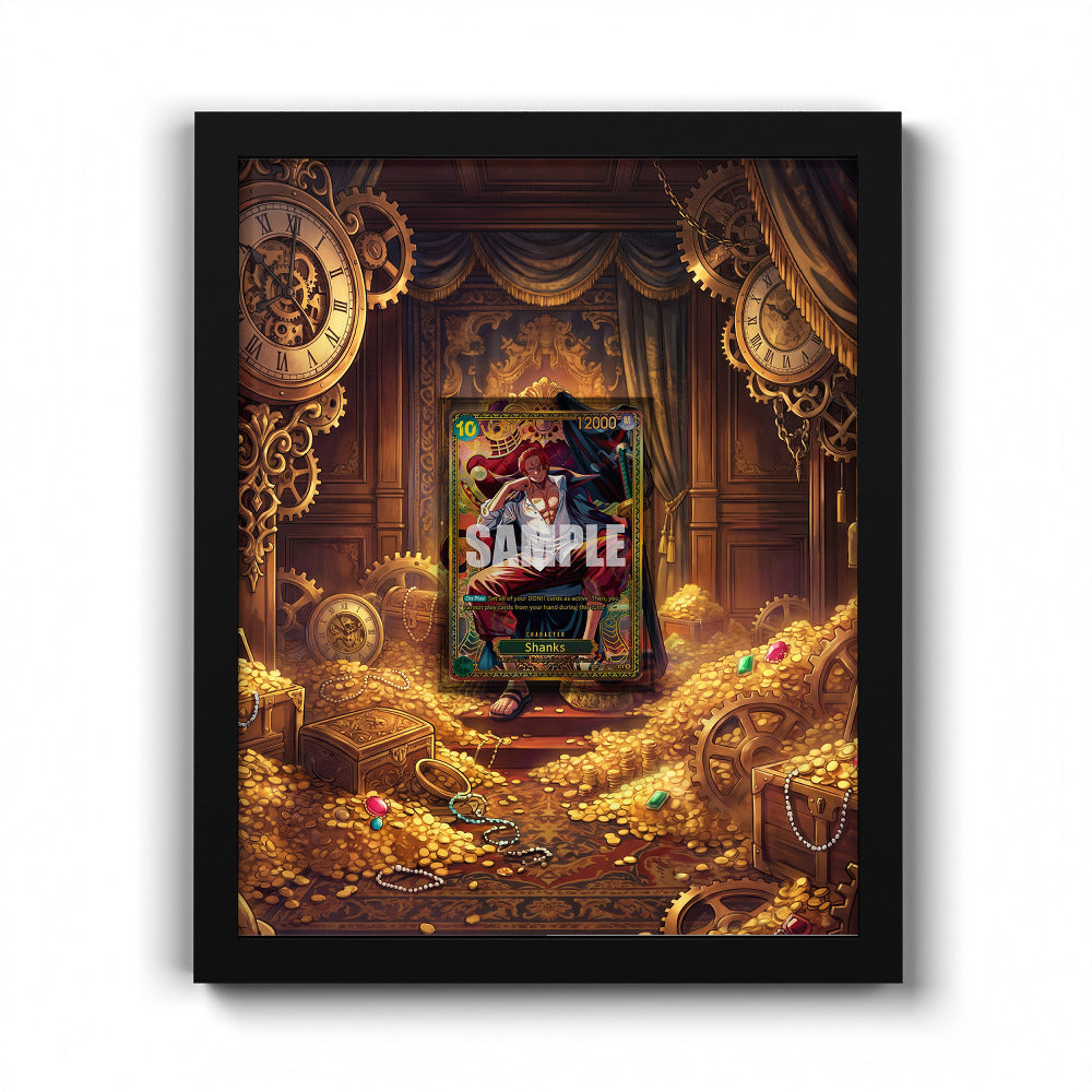 OP13-028 SP Shanks - Extended Artwork One Piece Card Frame