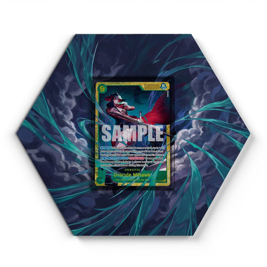 OP14-119 Dracule Mihawk (Manga) - The Azure Sea's Seven (OP14) - Extended Artwork One Piece Card Display