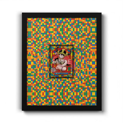 P-110 Monkey D. Luffy - Extended Artwork One Piece Card Frame