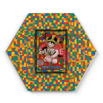 P-110 Monkey D. Luffy - Extended Artwork One Piece Card Display
