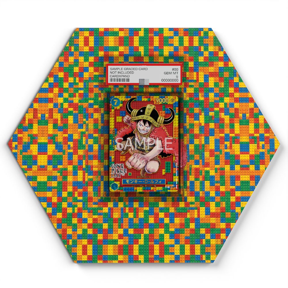 P-110 Monkey D. Luffy - Extended Artwork One Piece Card Display