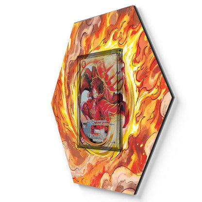 ST01-012 AA Monkey.D.Luffy (Gold-Stamped Signature) - Extended Artwork One Piece Card Display