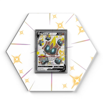 SV115/SV122 Shiny Falinks V - Extended Artwork Pokemon Card Display