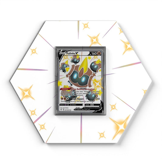 SV115/SV122 Shiny Falinks V - Extended Artwork Pokemon Card Display