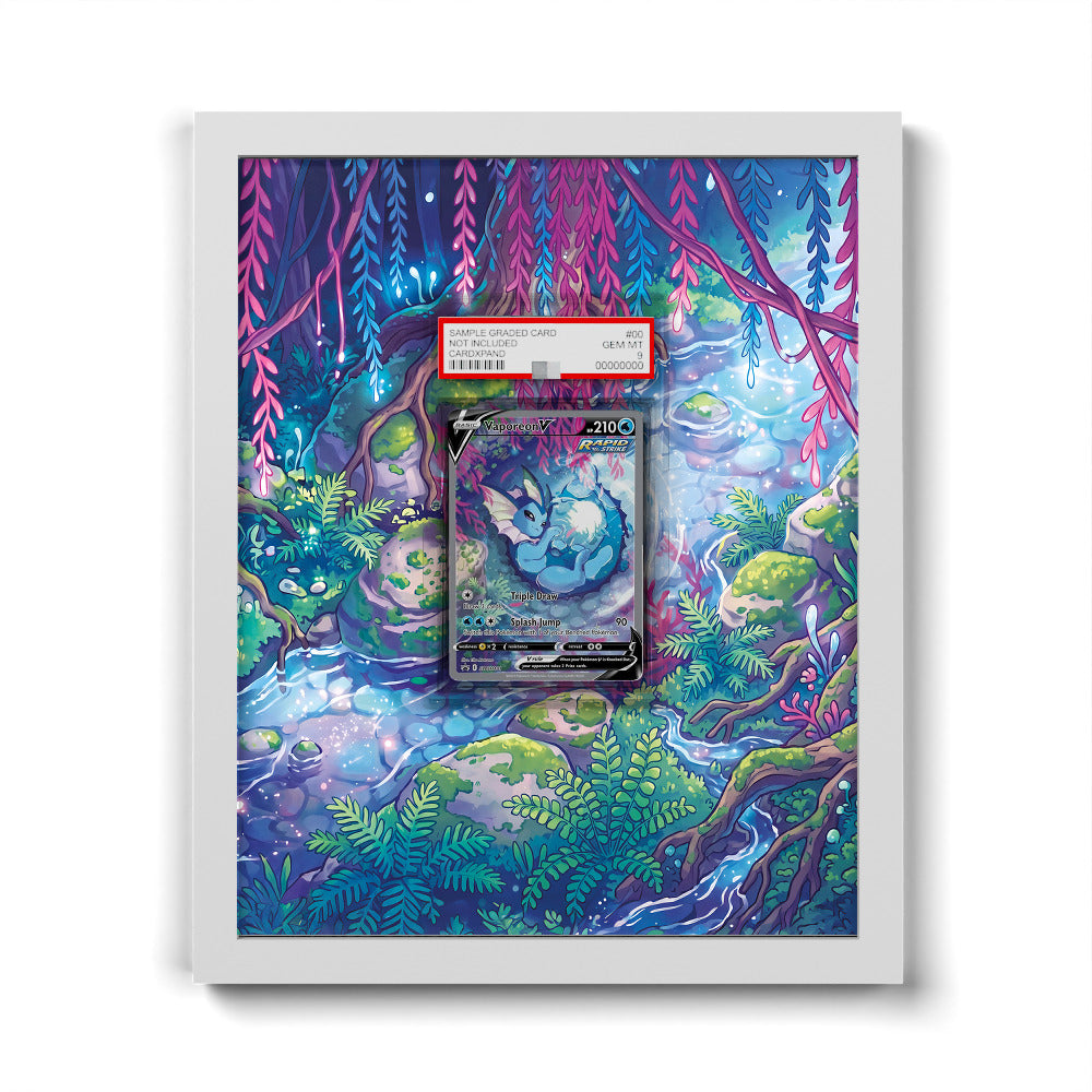 SWSH181 Vaporeon - Extended Artwork Pokemon Card Frame