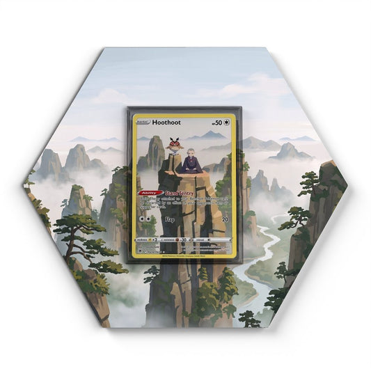 TG12 Hoothoot - Extended Artwork Pokemon Card Display