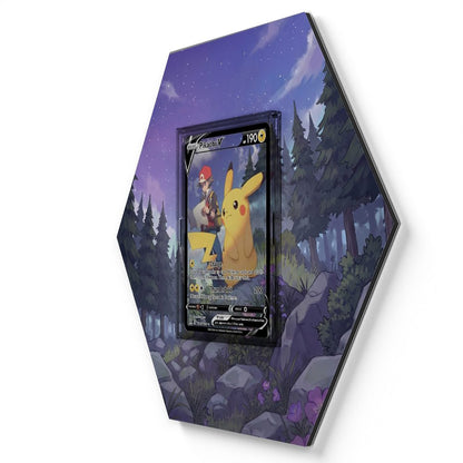 TG16/TG30 Pikachu V - Extended Artwork Pokemon Card Display